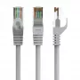 Pataisos laidas GEMBIRD PP6U-CU-0.5M RJ45 Cat.6 0,5 m pilkas