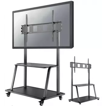 Neomounts NS-M4000BLACK mobilus grindų stovas televizoriui, 150 kg, 152,4 cm (60 col.), 2,67 m (105 col.), VESA 200x200–1000x600 mm