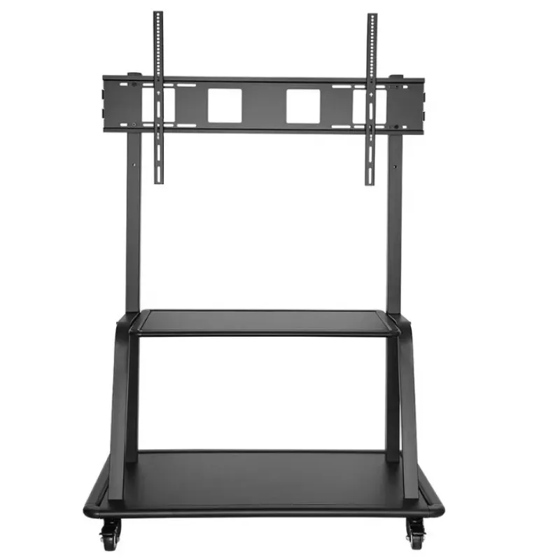 Neomounts NS-M4000BLACK mobilus grindų stovas televizoriui, 150 kg, 152,4 cm (60 col.), 2,67 m (105 col.), VESA 200x200–1000x600 mm