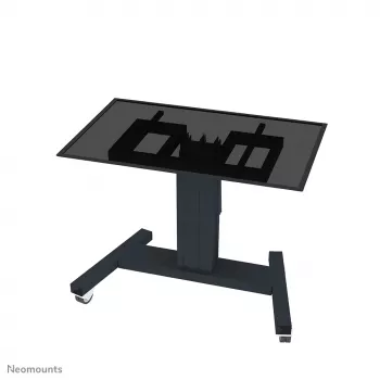 Neomounts PLASMA-M2550TBLACK mobilus televizoriaus stovas 42-85 col. - motorizuotas - stalelio pasvirimo funkcija