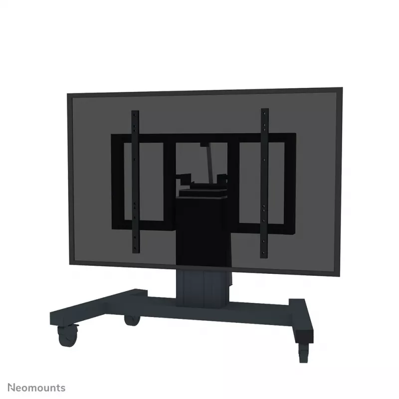 Neomounts PLASMA-M2550TBLACK mobilus televizoriaus stovas 42-85 col. - motorizuotas - stalelio pasvirimo funkcija