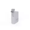 Nešiojamas 140W GaN kelioninis įkroviklis Xtorm XVC2140 su 3× USB-C PD prievadais ir 2 m USB-C laidu, baltas