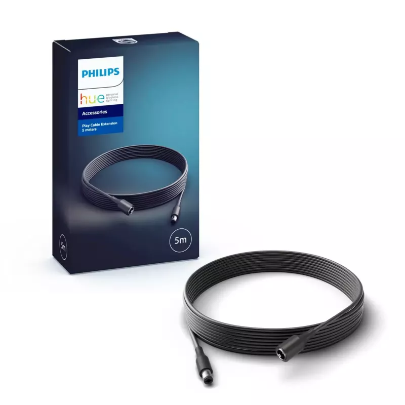 Prailginimo laidas Philips Hue White and colour ambience Play — 5000 mm, 110–240V