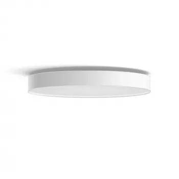 Philips Hue White ambience Enrave lubinis šviestuvas ypač didelis, išmanus lubinis šviestuvas, Bluetooth, Baltas, LED, Metalas, nekeičiama lemputė