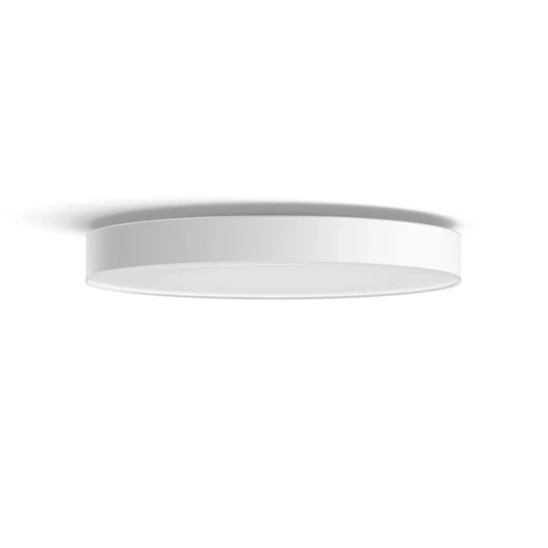 Philips Hue White ambience Enrave lubinis šviestuvas ypač didelis, išmanus lubinis šviestuvas, Bluetooth, Baltas, LED, Metalas, nekeičiama lemputė