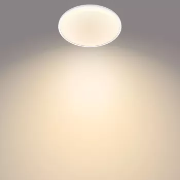 Philips Functional Super Slim lubos šviestuvas 15 W, LED, nekeičiama lemputė, 2700 K, 1300 lm, IP20, Baltas