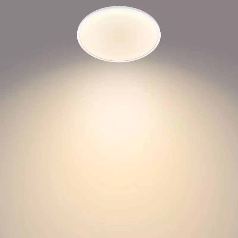 Philips Functional Super Slim lubos šviestuvas 15 W, LED, nekeičiama lemputė, 2700 K, 1300 lm, IP20, Baltas