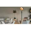 Halogeninis elektrinis šildytuvas SUNRED Retro, 2100/900 W, grindų, patalpoms iki 17 m², juodas/rudas