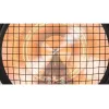 Halogeninis elektrinis šildytuvas Sunred Indus Indoor Juoda, Ruda
