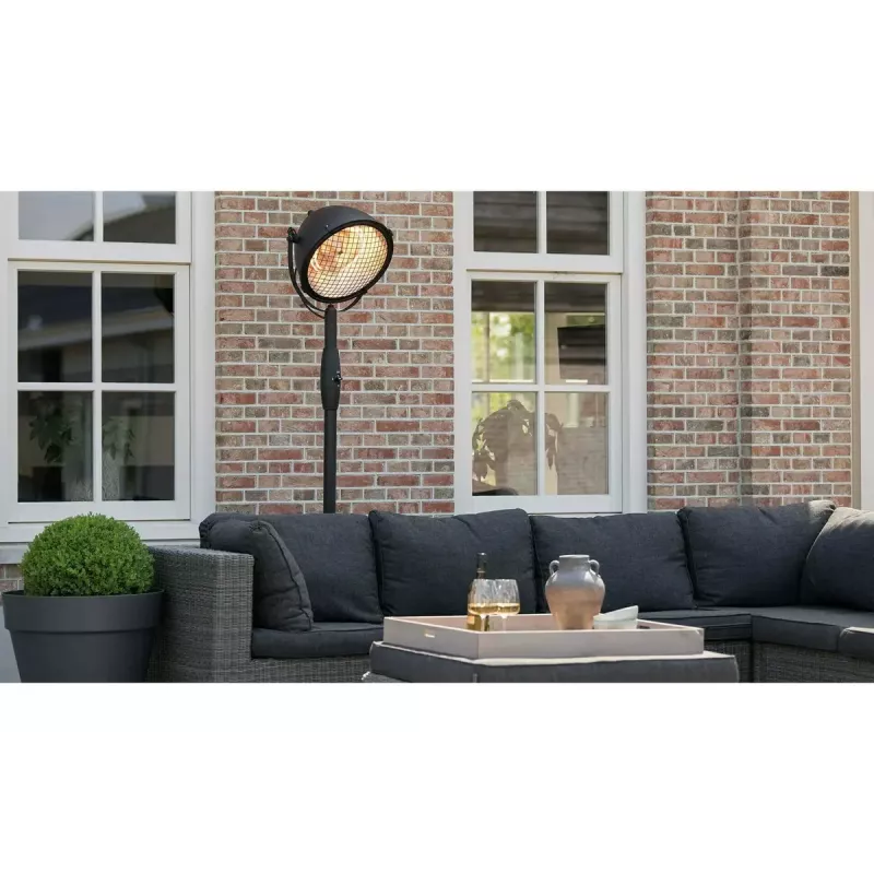 Halogeninis elektrinis šildytuvas Sunred Indus Indoor Juoda, Ruda