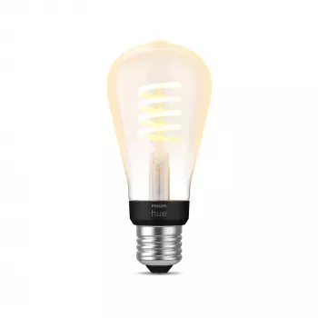 Philips ST64 – E27 išmanioji lemputė, Bluetooth/Zigbee, LED, šilta/vėsi balta