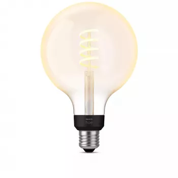 Išmanioji lemputė Philips G125 E27 kaitinamojo siūlelio rutulys, 7W, Bluetooth/Zigbee, 125×192 mm