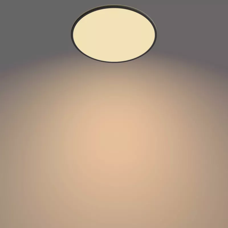 Lubinis šviestuvas Philips Functional Super Slim 36 W LED juodas apvalus