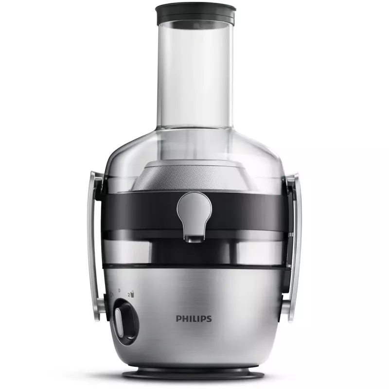 Sulčiaspaudė Philips Avance Collection HR1922/21 — 1200 W, metalinė, SAN indas, 2 greičiai, 8 cm padavimo vamzdis