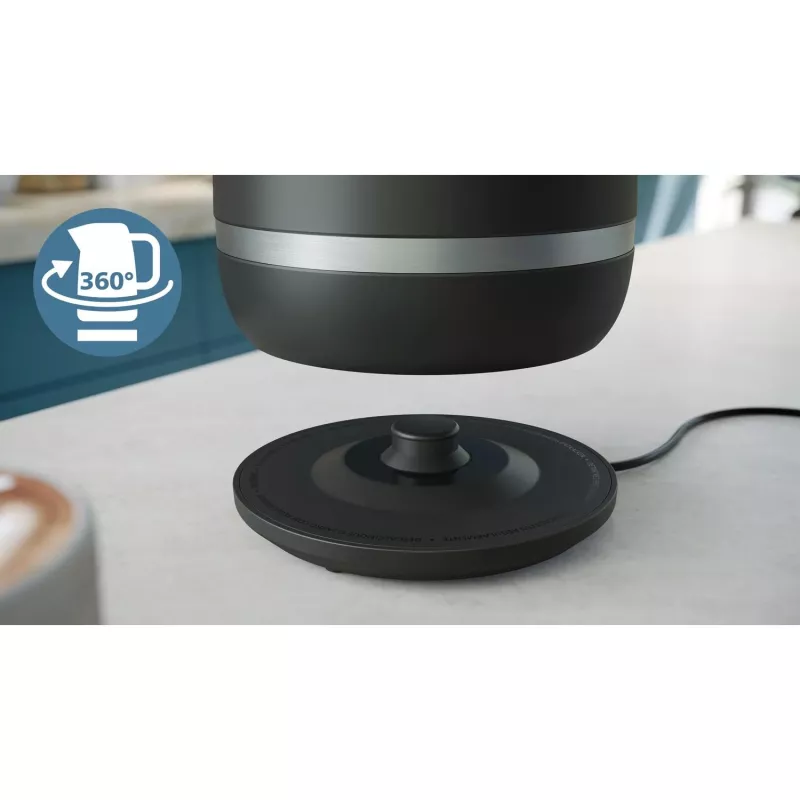 Elektrinis virdulys Philips 7000 Series HD9396/90 — 1,7 L, 2400 W, nerūdijantis plienas, dvigubos sienelės