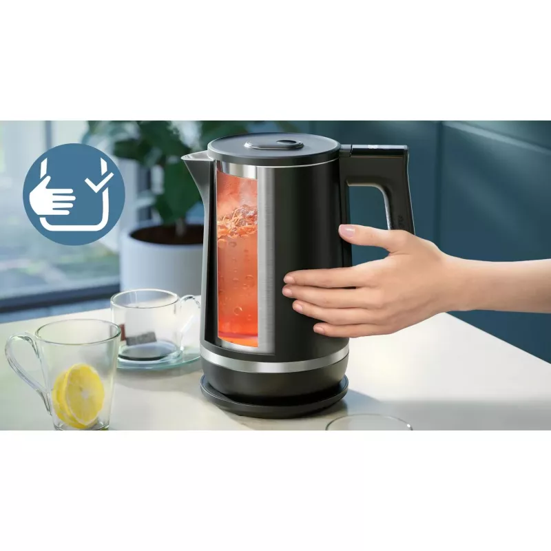 Elektrinis virdulys Philips 7000 Series HD9396/90 — 1,7 L, 2400 W, nerūdijantis plienas, dvigubos sienelės