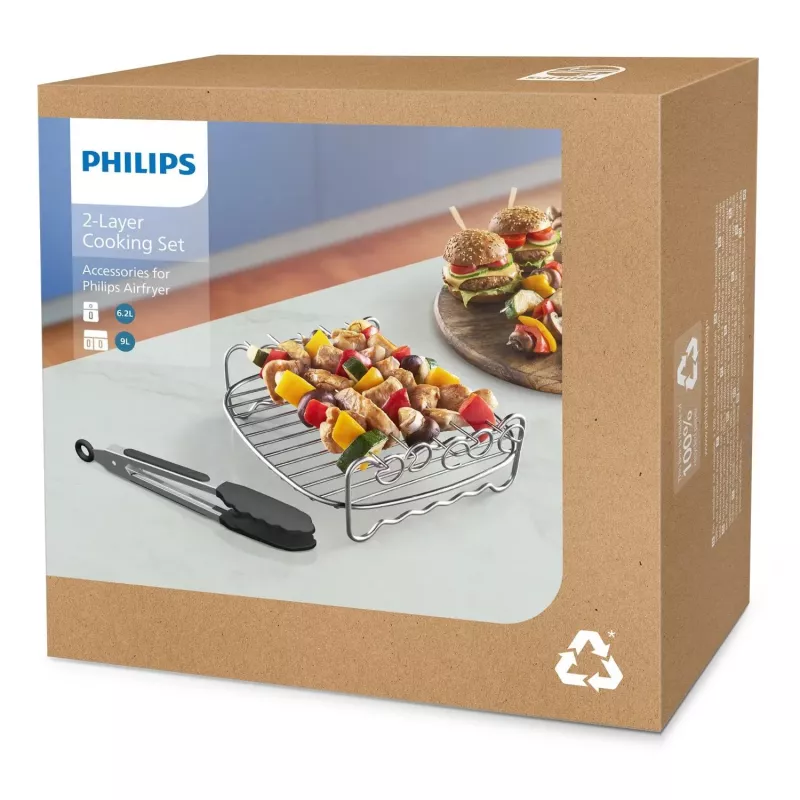 Priedų rinkinys Philips HD9920/00, skirtas Airfryer 6,2 L, 8,3 L ir 9 L