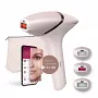 IPL plaukų šalinimo prietaisas Philips Lumea Prestige BRI953/02 – SenseIQ, veido ir kūno antgaliai, AC/akumuliatorius, Rožinis auksas/Rožinė