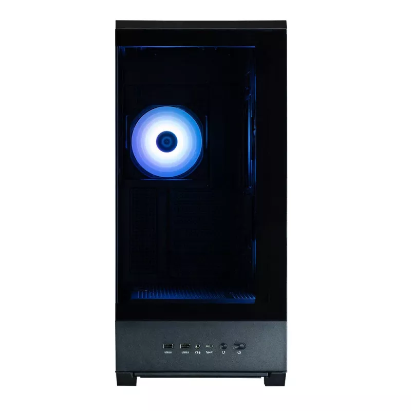 PC korpusas Zalman P50 DS Black Midi Tower