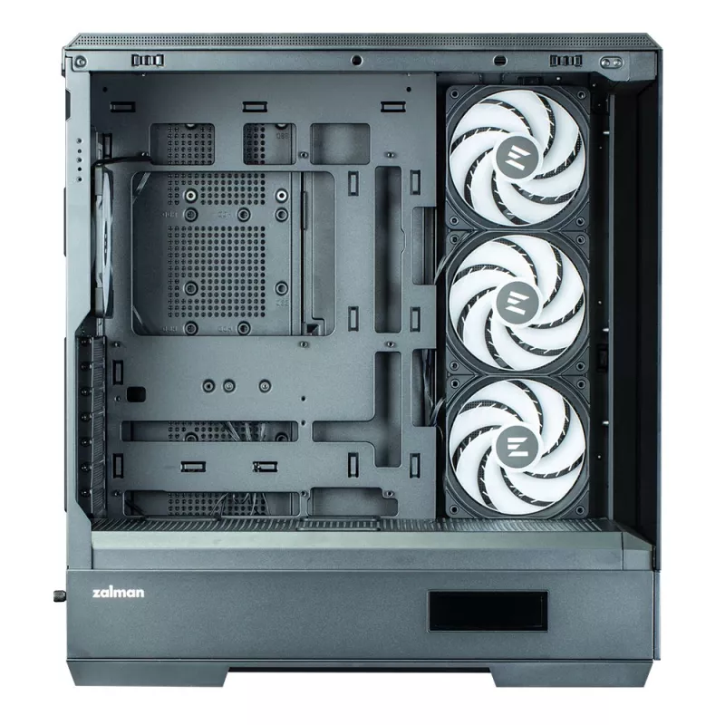 PC korpusas Zalman P50 DS Black Midi Tower