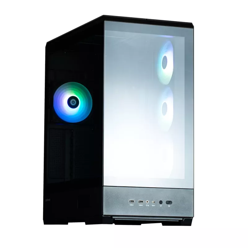 PC korpusas Zalman P50 DS Black Midi Tower