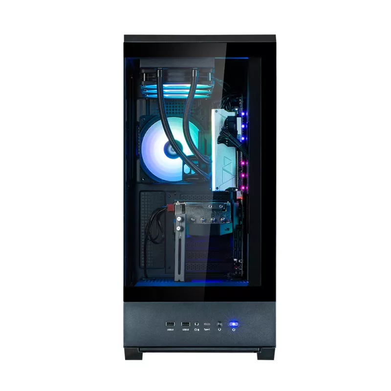 PC korpusas Zalman P50 DS Black Midi Tower