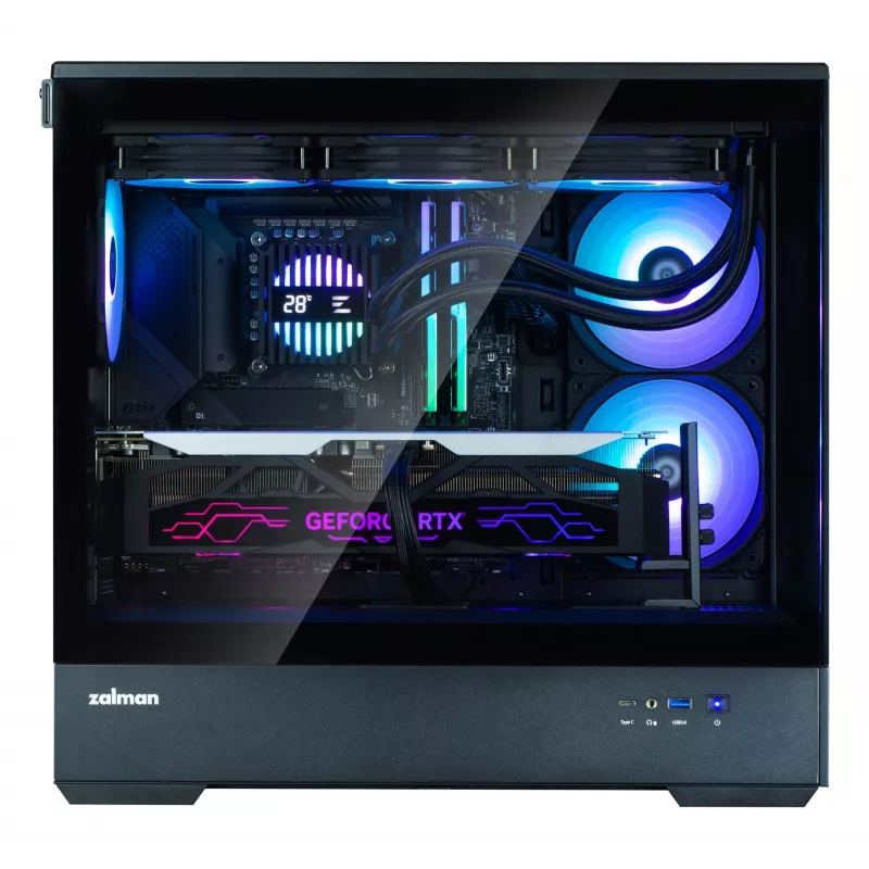 PC korpusas Zalman P30 Black V2 Mini Tower