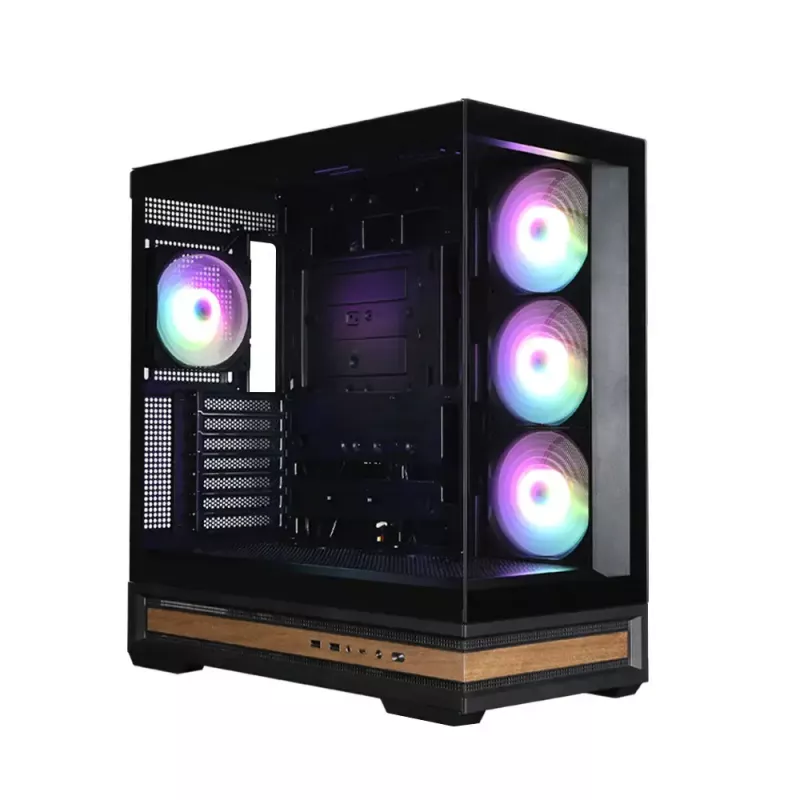 Korpusas Zalman P40 NAMU BLACK Midi Tower Juodas