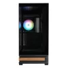 Korpusas Zalman P40 NAMU BLACK Midi Tower Juodas