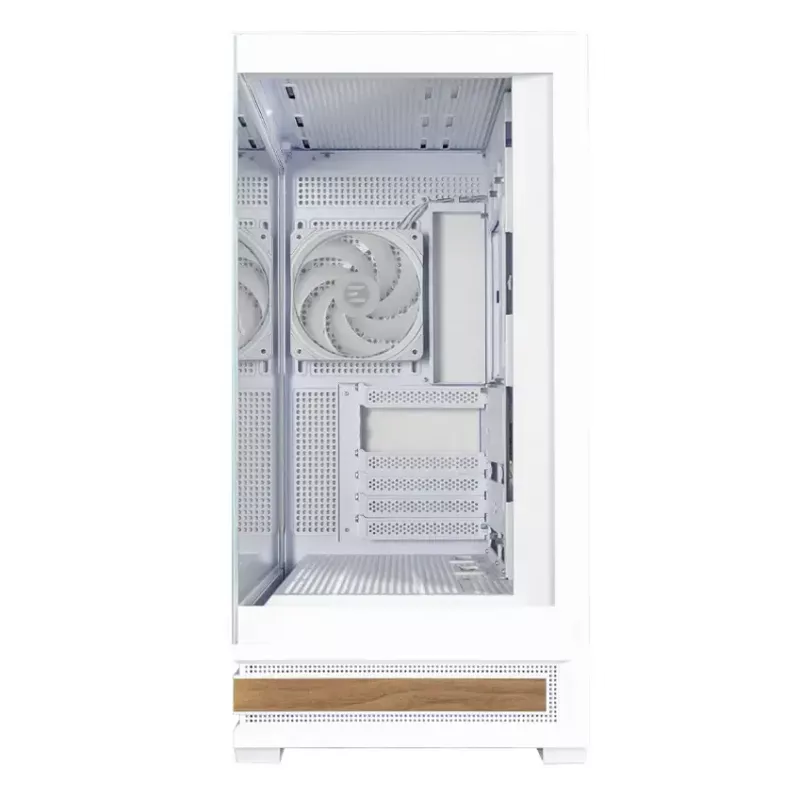 PC korpusas Zalman P40 NAMU WHITE Midi Tower Baltas