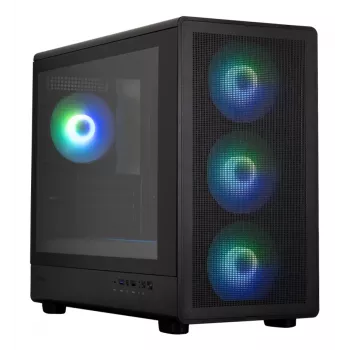 Kompiuterio korpusas ZALMAN M5 BLACK mATX Mini Tower juodas
