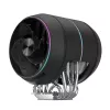 Zalman ZET5 procesoriaus ventiliatorius 12 cm juodas 1 vnt.