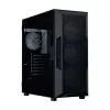 ZALMAN korpusas i3 NEO V2 Mid Tower, ARGB ventiliatoriai x4, juodas