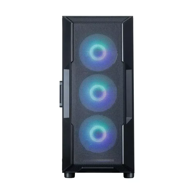 ZALMAN korpusas i3 NEO V2 Mid Tower, ARGB ventiliatoriai x4, juodas