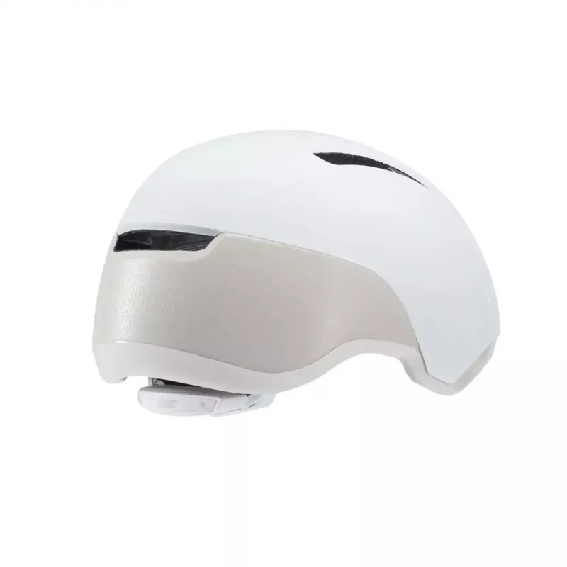 Dviračio šalmas HJC Calido Plus, dydis S (51–56 cm), In-mold, Magnetinis skydelis, 350 g, Baltas/Pilkas