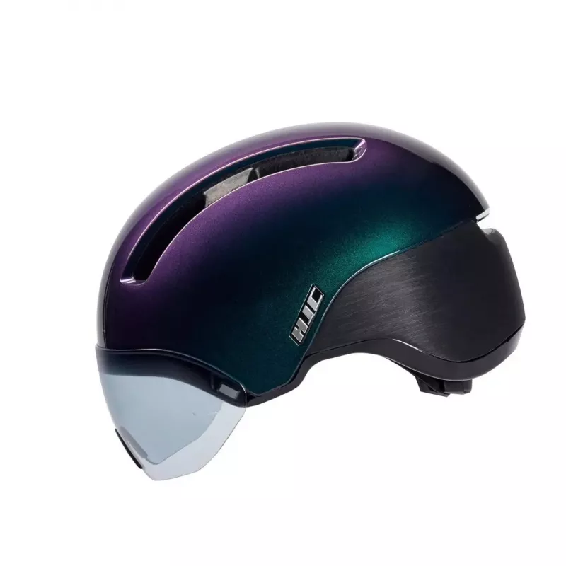 Dviračio šalmas HJC CALIDO PLUS CHAMELEON S — In-mold, 350 g, Galva 51–56 cm, Nuimamas magnetinis skydelis