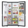 LG InstaView GSGV81EPLL side-by-side šaldytuvas, 635 L, juodas