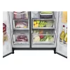 LG InstaView GSGV81EPLL side-by-side šaldytuvas, 635 L, juodas