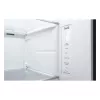 LG InstaView GSGV81EPLL side-by-side šaldytuvas, 635 L, juodas