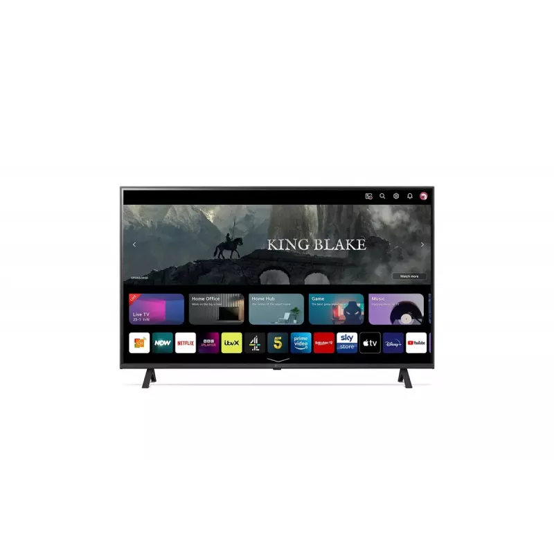 LG UHD 50UR78006LK 127 cm (50 colių) 4K Ultra HD Smart TV Wi-Fi Juoda