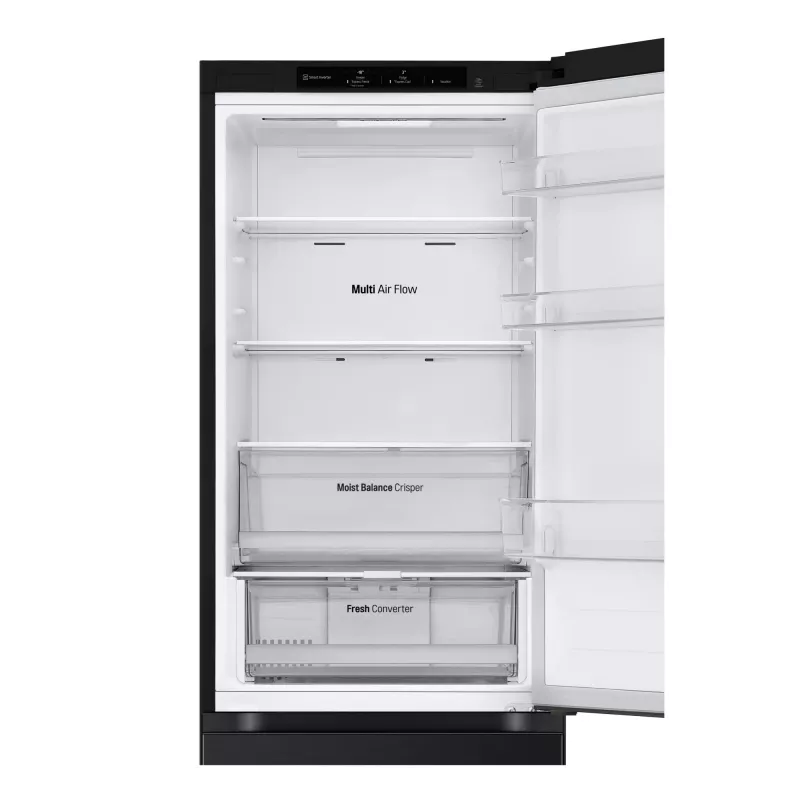LG GBV3100EEP Laisvai pastatomas šaldytuvas-su šaldikliu 344 L Juodas