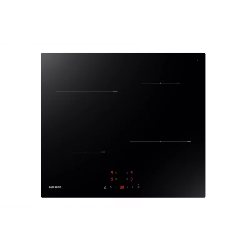 Samsung NZ64T3706A1/UR Juoda įmontuojama 60 cm zoninė indukcinė kaitlentė 4 zonos
