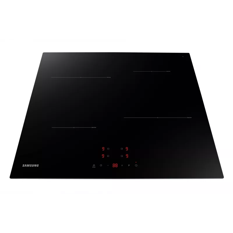 Samsung NZ64T3706A1/UR Juoda įmontuojama 60 cm zoninė indukcinė kaitlentė 4 zonos