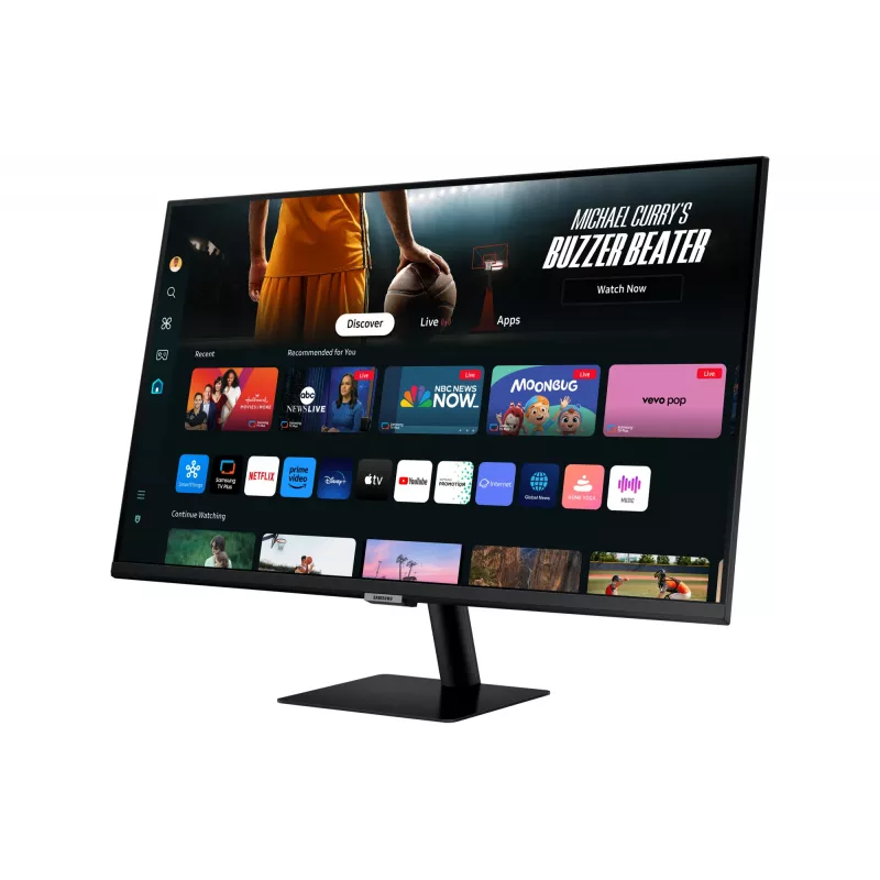 Samsung M70D kompiuterio monitorius 81,3 cm (32 colių) 3840 x 2160 pikselių 4K Ultra HD LED juodas