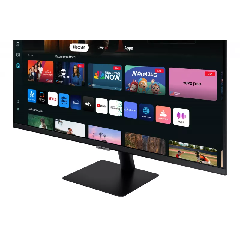 Samsung M70D kompiuterio monitorius 81,3 cm (32 colių) 3840 x 2160 pikselių 4K Ultra HD LED juodas