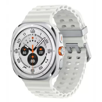 Samsung Galaxy Watch Ultra Baltas 47 mm 3,81 cm (1,5 colio) AMOLED 480x480 pikselių Liečiamas ekranas 4G Wi-Fi GPS