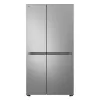 LG NatureFRESH GSBC40PYPE American Style šaldytuvas su šaldikliu - sidabrinis - E energijos klasė