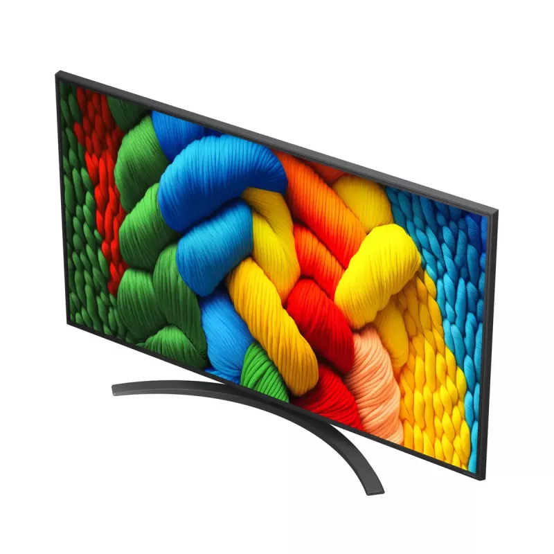 LG NanoCell AI 50NANO81A6A 127 cm (50 colių) 4K Ultra HD išmanusis televizorius su Wi-Fi juodas