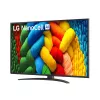 LG NanoCell AI 50NANO81A6A 127 cm (50 colių) 4K Ultra HD išmanusis televizorius su Wi-Fi juodas
