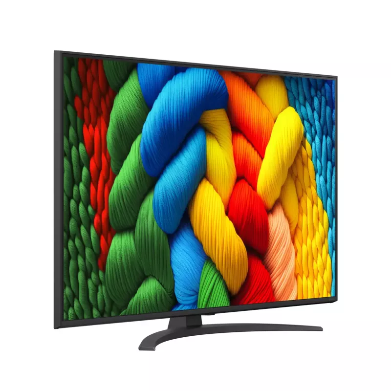 LG NanoCell AI 50NANO81A6A 127 cm (50 colių) 4K Ultra HD išmanusis televizorius su Wi-Fi juodas